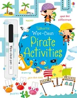 Actividades para limpiar Piratas - Wipe-Clean Pirate Activities