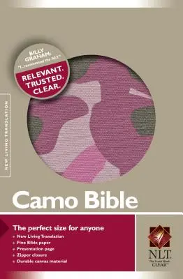 Biblia Camo-NLT-Zipper - Camo Bible-NLT-Zipper