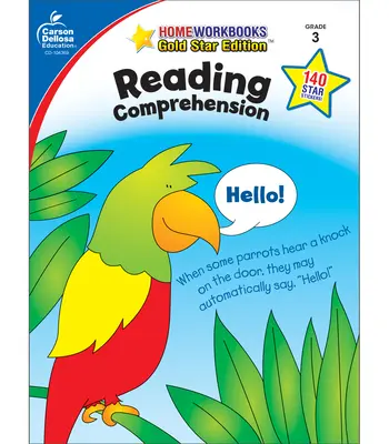 Comprensión de lectura, Grado 3: Gold Star Edition - Reading Comprehension, Grade 3: Gold Star Edition