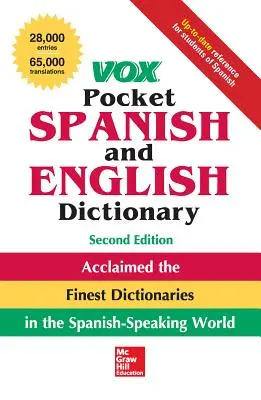 Vox Diccionario de Bolsillo Español e Inglés, 2ª Edición - Vox Pocket Spanish and English Dictionary, 2nd Edition