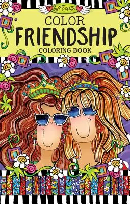 Colorea la amistad Libro para colorear - Color Friendship Coloring Book