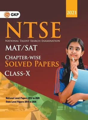 NTSE 2020-21 Clase 10 (MAT & SAT) - Capítulo sabio Resuelto Papeles (Nivel Nacional 2012 a 2020 y Nivel Estatal 2014 a 2020) (G K Publicaciones (P) Ltd) - NTSE 2020-21 Class 10th (MAT & SAT) - Chapter wise Solved Papers (National Level 2012 to 2020 & State Level 2014 to 2020) (G K Publications (P) Ltd)