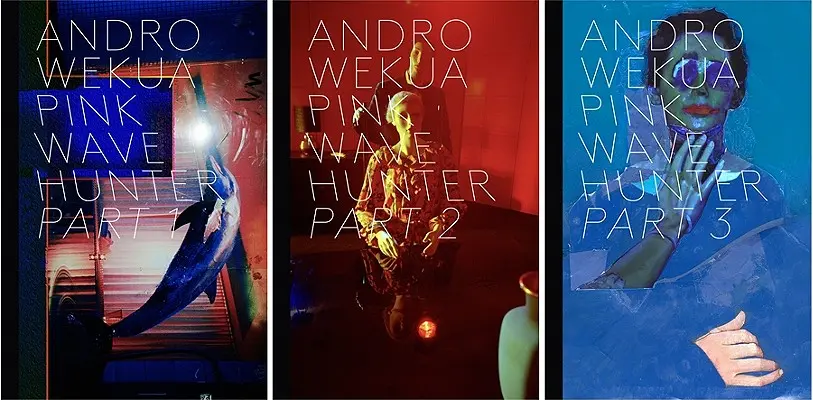 Andro Wekua Cazador de olas rosas, 3 volúmenes - Andro Wekua: Pink Wave Hunter, 3 Volumes