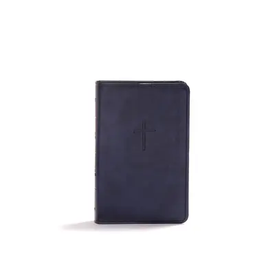 Biblia RVR Compacta, Tacto cuero azul marino, Edición limitada - KJV Compact Bible, Navy Leathertouch, Value Edition