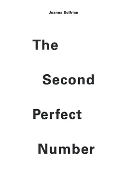 El segundo número perfecto - The Second Perfect Number