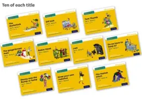 Leer Escribir Inc. Phonics: Amarillo Set 5 Libros de cuentos Paquete de 100 - Read Write Inc. Phonics: Yellow Set 5 Storybooks Pack of 100