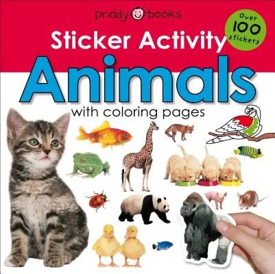 Actividad de pegatinas Animales: Más de 100 pegatinas con páginas para colorear - Sticker Activity Animals: Over 100 Stickers with Coloring Pages