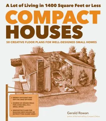 Casas compactas: 50 planos creativos para casas pequeñas bien diseñadas - Compact Houses: 50 Creative Floor Plans for Well-Designed Small Homes