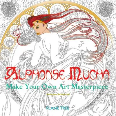 Alphonse Mucha (Libro de arte para colorear): Haz tu propia obra maestra del arte - Alphonse Mucha (Art Colouring Book): Make Your Own Art Masterpiece