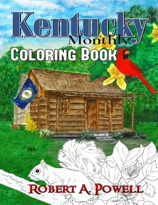 Kentucky Monthly Libro para colorear - Kentucky Monthly Coloring Book