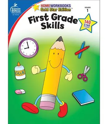 Habilidades de primer grado: Gold Star Edition - First Grade Skills: Gold Star Edition