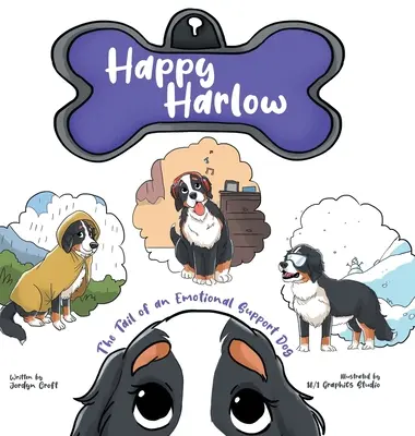 Happy Harlow: la cola de un perro de apoyo emocional - Happy Harlow: The Tail of an Emotional Support Dog