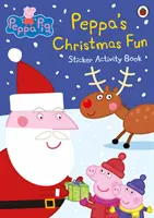 Peppa Pig: Libro de actividades con pegatinas de la diversión navideña de Peppa - Peppa Pig: Peppa's Christmas Fun Sticker Activity Book