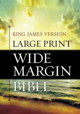 Biblia con márgenes anchos y letra grande-KJV - Large Print Wide Margin Bible-KJV