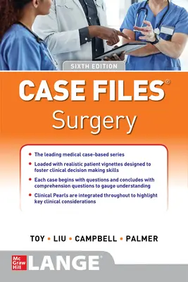 Casos clínicos Cirugía, sexta edición - Case Files Surgery, Sixth Edition