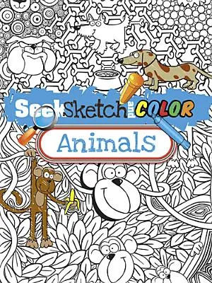 Busca, dibuja y colorea animales - Seek, Sketch and Color Animals