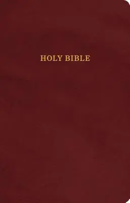 Biblia KJV de regalo y premio, imitación de piel burdeos - KJV Gift and Award Bible, Burgundy Imitation Leather