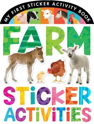 Actividades para pegar en la granja - Farm Sticker Activities