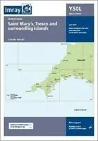 Imray Chart Y50 Laminated - Laminated Y50 Saint Mary's, Tresco and Surrounding Islands (Pequeño Formato) - Imray Chart Y50 Laminated - Laminated Y50 Saint Mary's, Tresco and Surrounding Islands (Small Format)