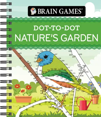 Juegos de ingenio - Dot-To-Dot Nature's Garden - Brain Games - Dot-To-Dot Nature's Garden