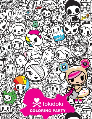 Fiesta para colorear Tokidoki - Tokidoki Coloring Party