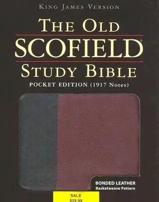 Biblia de estudio Old Scofield-KJV-Pocket - Old Scofield Study Bible-KJV-Pocket