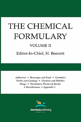 El formulario químico, volumen 2 - The Chemical Formulary, Volume 2