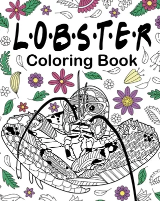 Libro para colorear de la langosta - Lobster Coloring Book
