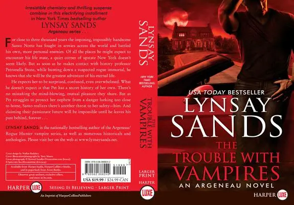 El problema con los vampiros: Una novela de Argeneau - The Trouble with Vampires: An Argeneau Novel