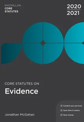 Estatutos básicos sobre la prueba 2020-21 - Core Statutes on Evidence 2020-21