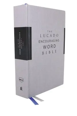 Nkjv, Biblia Lucado de palabras de aliento, gris, tela sobre tabla, impresión cómoda: Santa Biblia, Nueva Versión Reina Valera - Nkjv, Lucado Encouraging Word Bible, Gray, Cloth Over Board, Comfort Print: Holy Bible, New King James Version