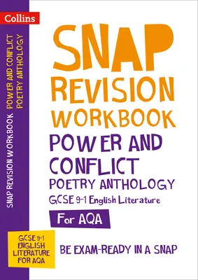 AQA Poetry Anthology Power and Conflict Workbook - Ideal para el aprendizaje en casa, exámenes de 2022 y 2023 - AQA Poetry Anthology Power and Conflict Workbook - Ideal for Home Learning, 2022 and 2023 Exams