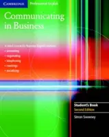 Comunicar en los negocios Libro del alumno - Communicating in Business Student's Book