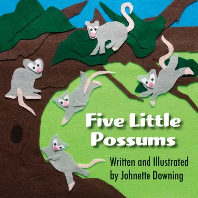 Cinco pequeñas zarigüeyas - Five Little Possums