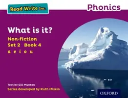 Read Write Inc. Phonics: Morado Set 2 No ficción 4 ¿Qué es? - Read Write Inc. Phonics: Purple Set 2 Non-fiction 4 What is it?