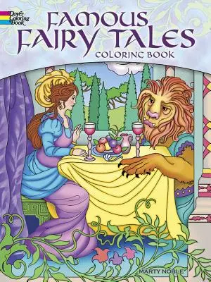 Libro para colorear de cuentos de hadas famosos - Famous Fairy Tales Coloring Book