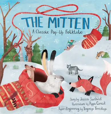 La manopla: Un cuento popular clásico - The Mitten: A Classic Pop-Up Folktale