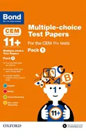 Bond 11+: Exámenes de opción múltiple para el CEM 11+ Pack 1 - Bond 11+: Multiple-choice Test Papers for the CEM 11+ Tests Pack 1