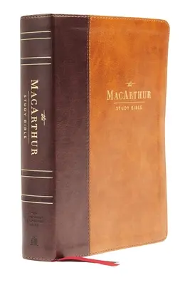 Nasb, Biblia de Estudio MacArthur, 2ª Edición, Tapa blanda, Marrón, Impresión cómoda: Desatando la verdad de Dios verso a verso - Nasb, MacArthur Study Bible, 2nd Edition, Leathersoft, Brown, Comfort Print: Unleashing God's Truth One Verse at a Time