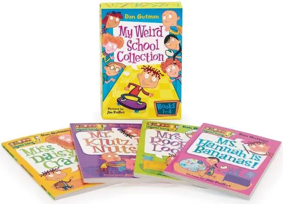 Colección Mi escuela rara: Libros 1 a 4 - My Weird School Collection: Books 1 to 4