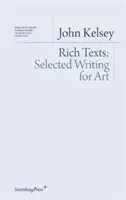 Textos ricos - Selección de obras de arte - Rich Texts - Selected Writing for Art