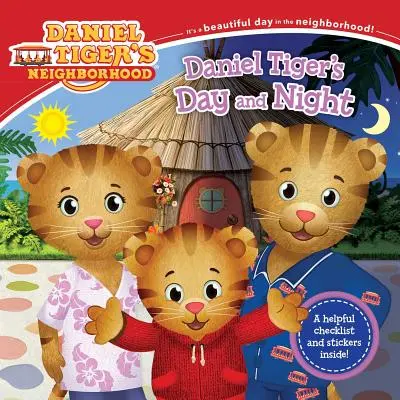 El día y la noche de Daniel Tiger [Con pegatinas] - Daniel Tiger's Day and Night [With Stickers]