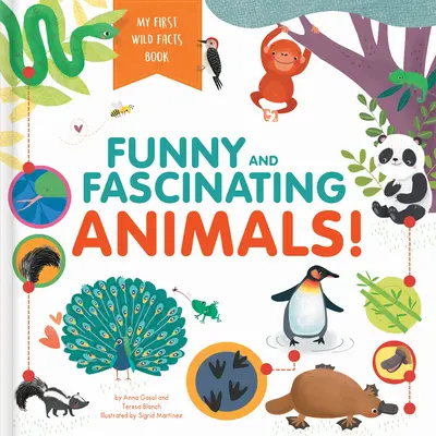 Animales divertidos y fascinantes Mi primer libro de hechos salvajes - Funny and Fascinating Animals! My First Wild Facts Book