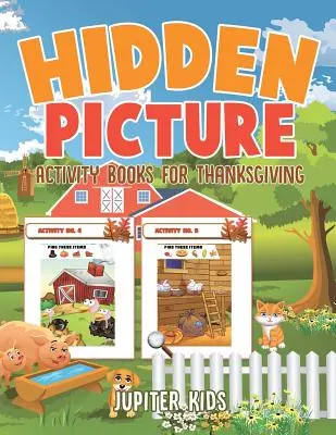 Libros de actividades con imágenes ocultas para Acción de Gracias - Hidden Picture Activity Books for Thanksgiving