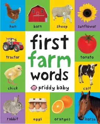 Primeros 100 Acolchados: Primeras Palabras de Granja - First 100 Padded: First Farm Words