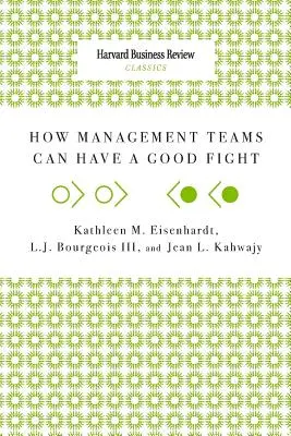 Cómo los equipos directivos pueden tener una buena pelea - How Management Teams Can Have a Good Fight