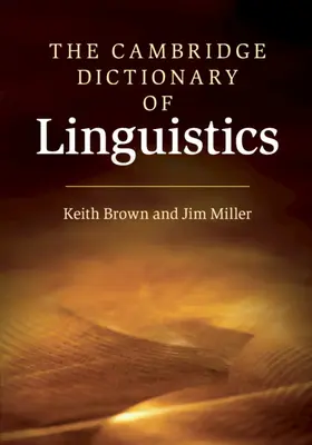 Diccionario Cambridge de Lingüística - The Cambridge Dictionary of Linguistics