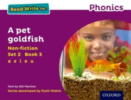 Read Write Inc. Phonics: Purple Set 2 No ficción 3 Un pez dorado como mascota - Read Write Inc. Phonics: Purple Set 2 Non-fiction 3 A Pet Goldfish