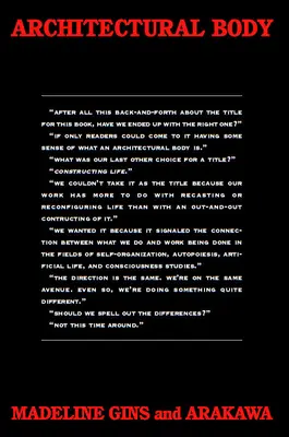 Cuerpo arquitectónico - Architectural Body