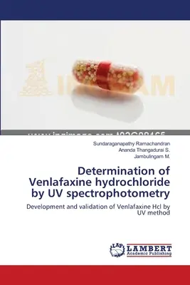 Determinación del clorhidrato de venlafaxina por espectrofotometría UV - Determination of Venlafaxine hydrochloride by UV spectrophotometry